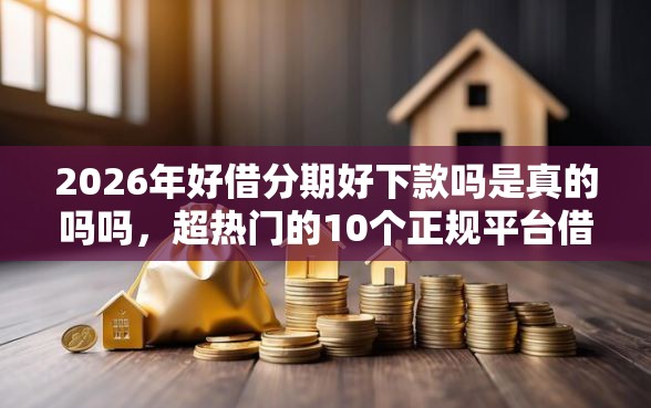 2026年好借分期好下款吗是真的吗吗,超热门的10个正规平台借钱推荐_借的到
